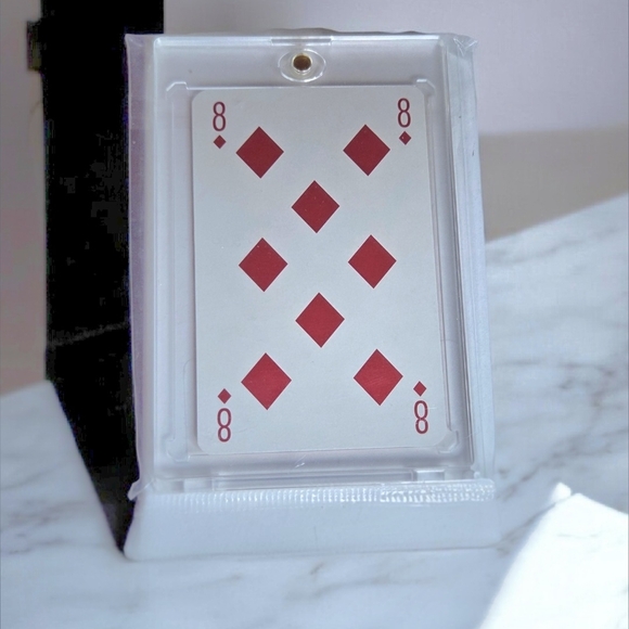 Louis Vuitton Eight of Diamonds Orange Collectors Card, NIP - Picture 2 of 2